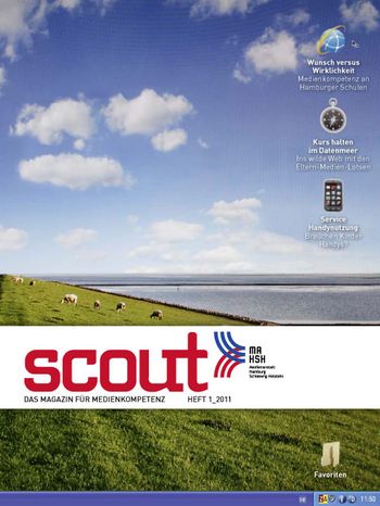 Das Coverbild von scout Ausgabe 1/2011.