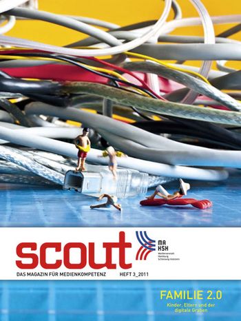 Das Coverbild von scout 3/2012 zum Thema Familie 2.0