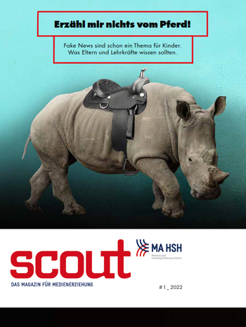 Cover scout Magazin 1/2022: Erzähl mir nichts vom Pferd