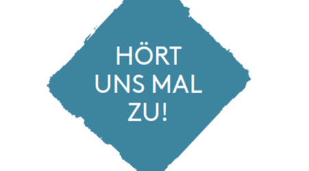 Hört uns mal zu!