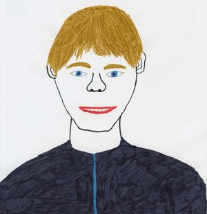 Gemaltes Portraitbild von Felix Castello