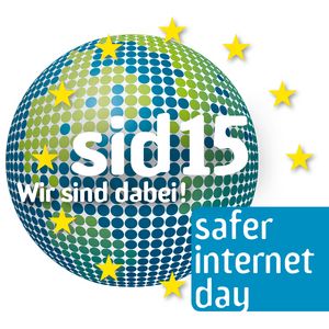 Logo: safer day 2015 - Wir sind dabei!
