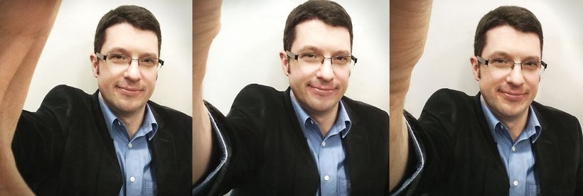Selfies von Medienpädagogik-Professor Rudolf Kammerl