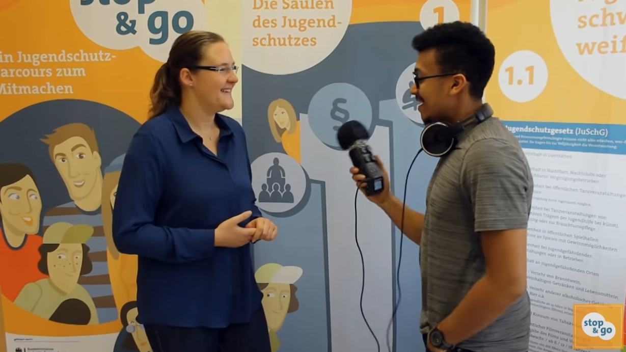 Jugendschutzparcours stop & go auf YouTube